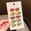Infant Cartoon Hair Clips for Girls - Cute, Small Hairpins