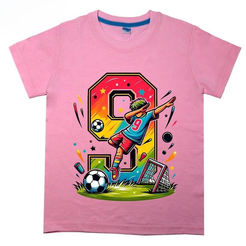 Summer Fashion Football Jersey Football Fan Kids Gift Highquality Pure Cotton Casual Sports Breathable Childrens Tshirt