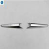 For Mazda 3 AXELA Hatchback Sedan 2017 2018 Front Bumper Fog Lights Lamps Eyebrow Strip Decor Cover Trim Accessories Exterior