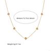 Gold Plated Heart Cubic Zirconia Jewelry Set Necklace Bracelet Earrings