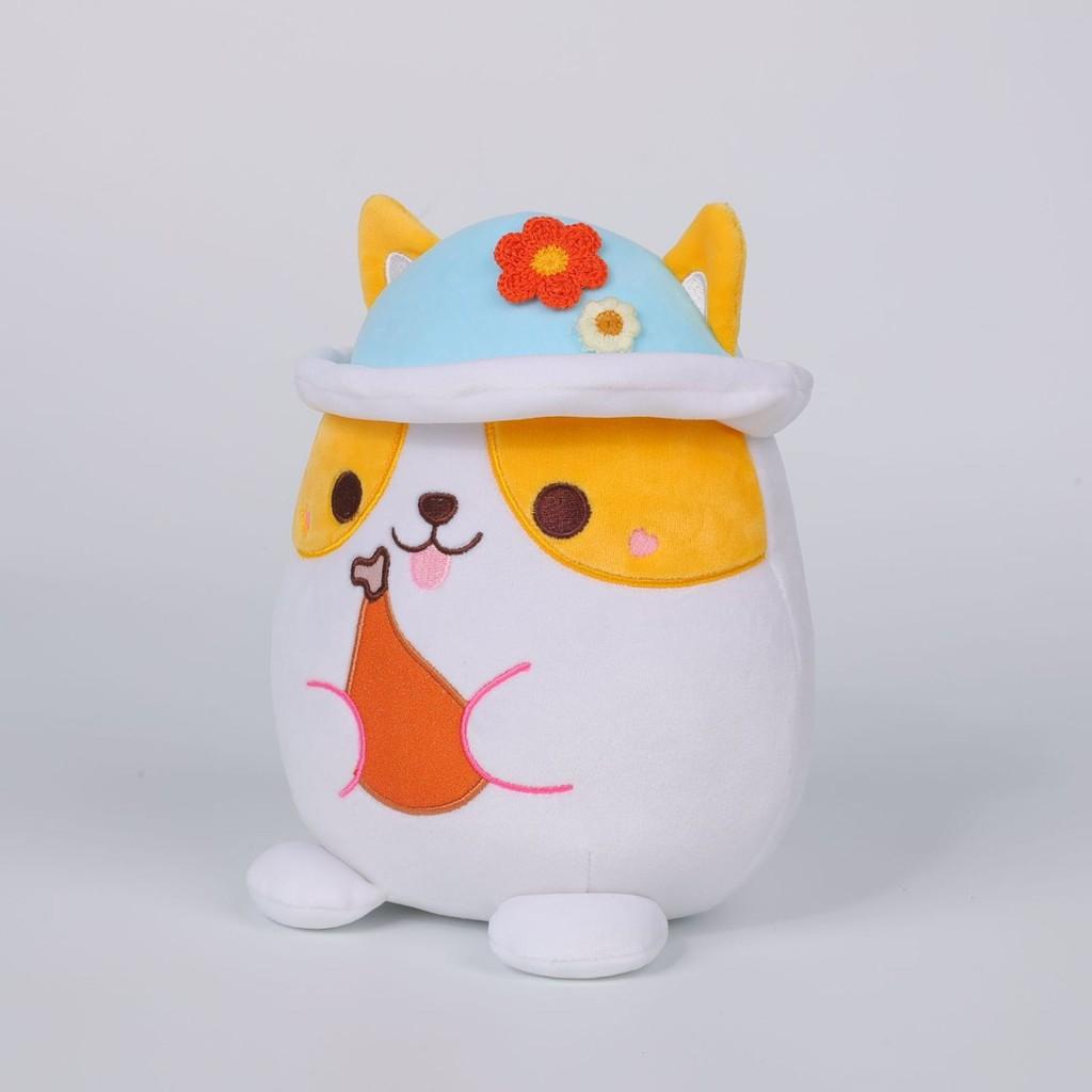 Süßes Plüschtier Hase Panda Kissen Weiche Puppe Geschenk für Kinder Mit entzückenden Tierdesigns