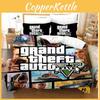 Game Theft Grand Auto Bedding Set Cartoon Duvet Covers Pillowcase Bedclothes