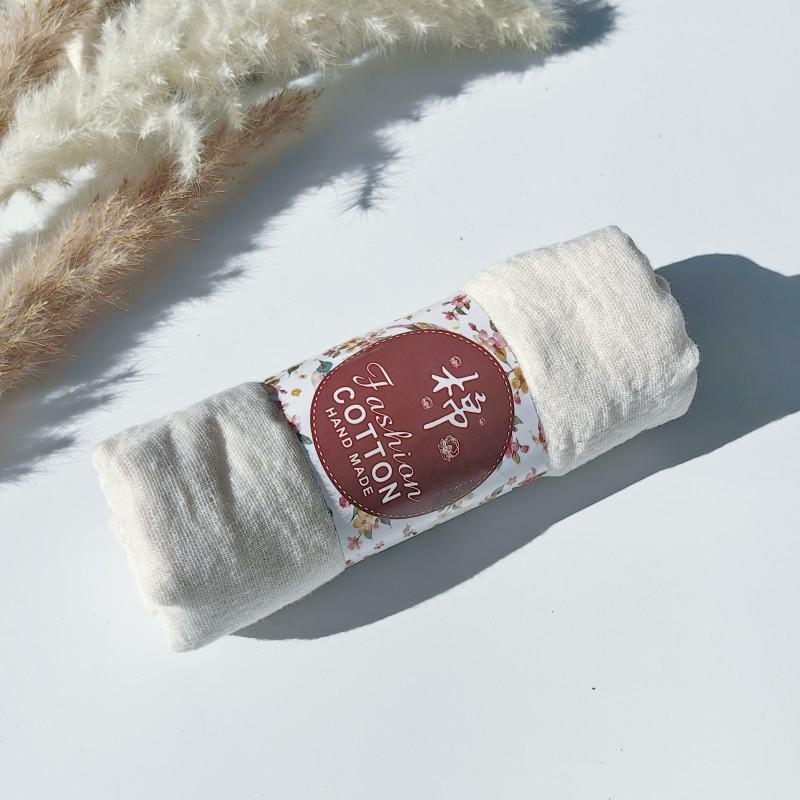 Monochrome Cotton And Linen Scarf, Beard Headscarf, Crumpled Scarf, Shawl, One Piece Will Be Sent On Behalf Of Wj01.