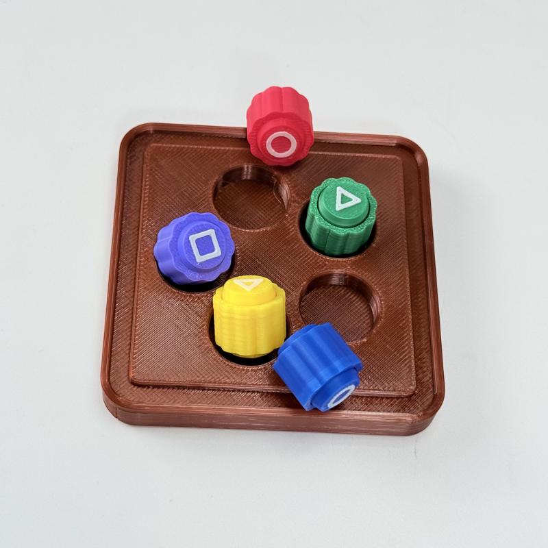 Gonggi Korean Traditional Game 5 Dice Folk Game Set Jack Stone Pebbles Set Hand Eye Coordination Training Toy for Children
