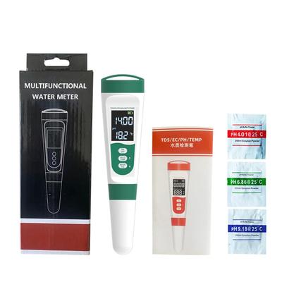 2026 Factory Direct Smart Multifunction 5 In 1 Water Tester PH EC TDS Salinity Temp Meter 0.05 Accuracy
