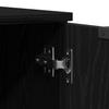 TV Stand in Black Oak Look 102 x 35 x 36.5 cm