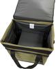 AS2OV Nylon Polycarbonate Folding Container Tote Khaki Bag,