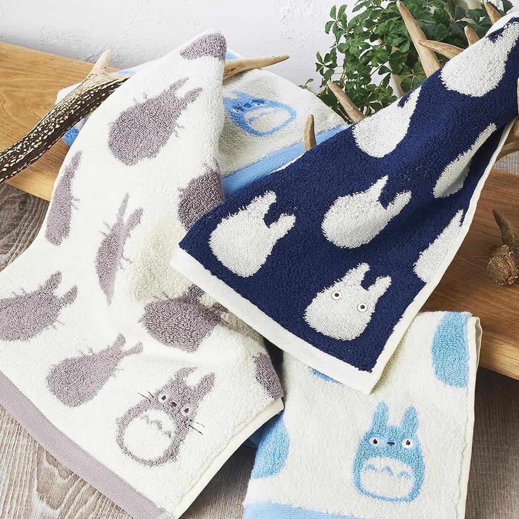 STUDIO GHIBLI Marushin Face My Neighbor Smiling Cat Thick Made In 1005016100 Towel, Totoro, Bus, Cotton, Portugal,
