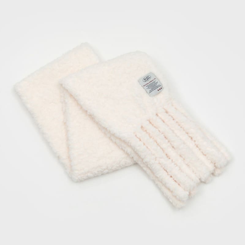 RECLOW CLOUDY MUFFLER WHITE