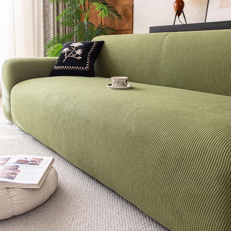 Simple Style Sofa Cover All Inclusive Anti Cat Scratch Single Chaise Sofa Cover