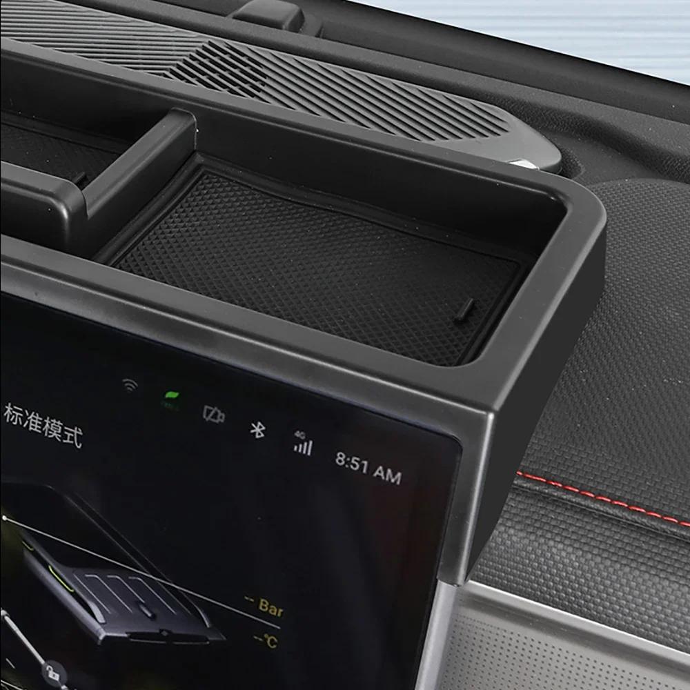Car Central Control Screen Rear Storage Box For 2023 2024 2025 Chery Jetour Traveler T2 Storing Items Modifying Accessories Box