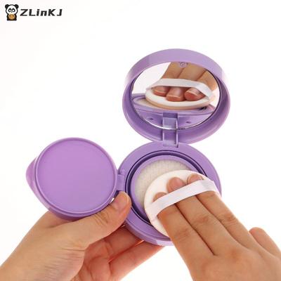 Mini Air Cushion DIY Box Empty Puff Casket With Mirror BB Cream Cosmetic Container With Sponge Foundation Makeup Case Skin Care