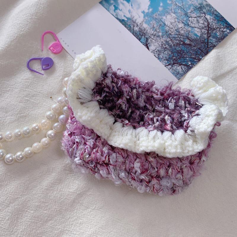 1 Set Mohair Accessories Mixed Yarn Exquisite DIY Weaving Knitting Gift Craft Materials Handmade Crochet Multi-Color Set Cute 150g