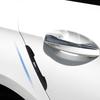 NGGU1 4pcs Rubber Car Door Edge Protector Sticker Anti Collision Anti-scratch Strips For Ford Mondeo Focus 2 3 4 Mustang