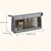 Large Capacity Makeup Storage Travel Bag with Mesh Compartments - Suitable for Portable Cosmetics Storage During Travel, Business Trips, and Daily Use