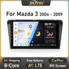 JIUYIN Wireless CarPlay Android 13 Auto 9inch Car Radio for Mazda 3 Bk Maxx Axel 2004-2013 GPS Car Smart Systems Smart Car Radio
