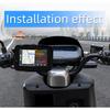 Écran LCD de navigation GPS portable pour moto de 5 pouces, sans fil, Android Auto Carplay, moniteur étanche IPX7, Moto Car Play