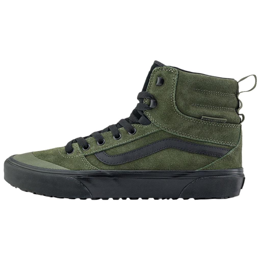 Vans Ashwood Hi Comfortable Soft High-Top Skate Shoes Men Sneakers Green VN000D94KEK