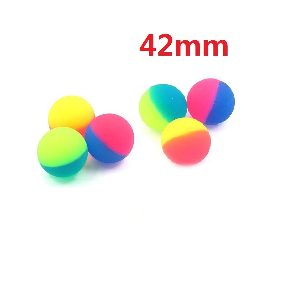 3/6/12/24 Pcs Two-Color Outdoor Bouncy Ball Kids Party Supplies Birthday Gift Pinata Filler Christmas Carnival Party Gift Reward