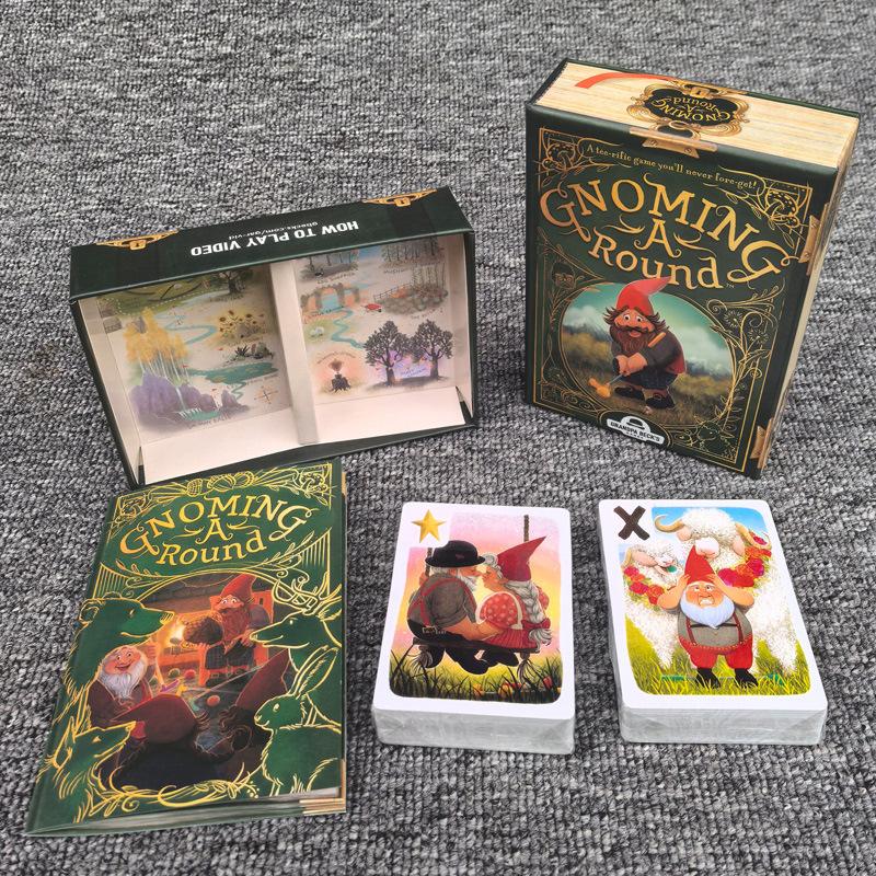 English Version Gnoming A Round American Gold Ultimate Pirate Ship Board Game Cover Asset Game Cards