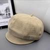 Octagonal hat female autumn and winter British tide beret hat design sense niche Internet celebrity retro face small painter hat