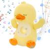 Emoin Sleeping Plush Toy, Baby Toy, Sleep Induction Toy, Educational Toy with Music Box, LED Lights, Music, and White Noise, Breathing Plush Toy for H