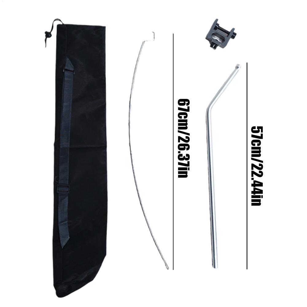 Camping Tabletop Light Stand Aluminum Alloy Curved Light Stand Portable Picnic Light Pole Lighting Rack Bracket camp Accessory