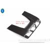 For BMW X1 F48 2016 -  ABS Car Front Seat Reading Lights Lamps Decor Frame Interior Accessories Cover Trim Carbon Fiber Look
