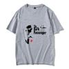 2025Summer 90s Vintage TV Play Dexter Morgan The Dark Passenger Face Graphic Tshirts Men Women 100 Pure Cotton Printed Tshirt
