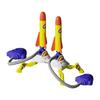 Children's Foot Rocket Launcher Frisbee Flash Bomb Shooting Aircraft Cartridge Outdoor Toys