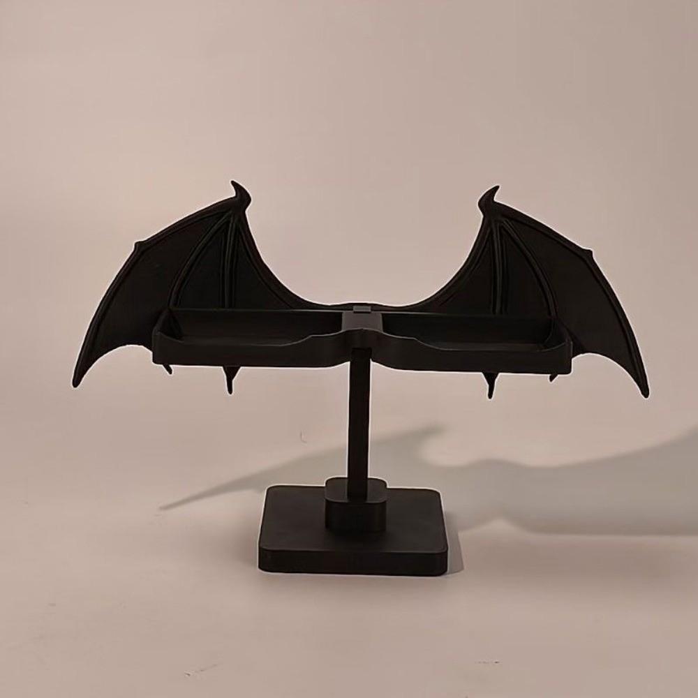 Funny Bat Wing Eyeglasses Holder Gothic Style Halloween Ornaments Storage Rack Creative Jewelry Display Stand Desk Display
