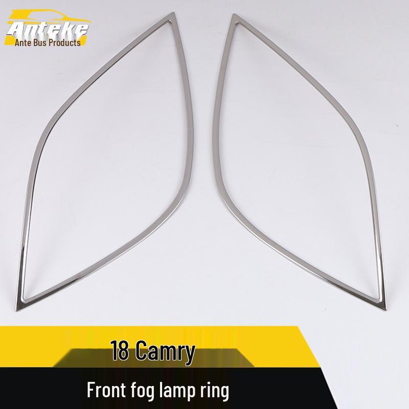 Front Fog Light Decorative Frame for 18 Camry Models - Enhances Appearance