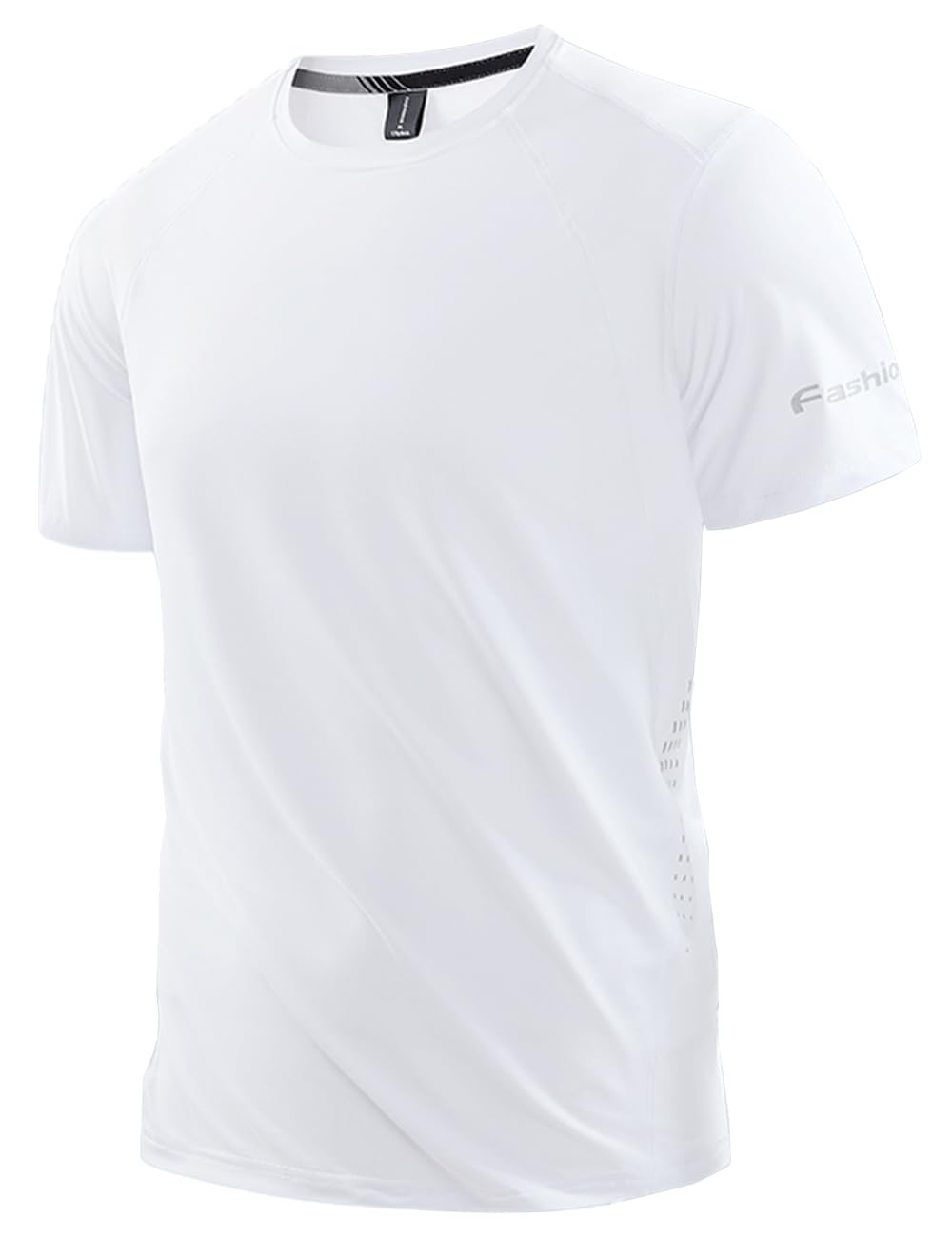 

Охлаждение для Cool to the Quick Большие спортивные шорты Летняя футболка с круглым вырезом L [Butrends] Мужчины, На ощупь, Сушка, Прохладный, Размер, Эластичный, Лето, Бег, белый