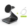 Bonola Magnetic 3 in 1 Wireless Charger for 17/16/15/13/14/12 30W Wireless Charging Station for Watch/AirPods Pro