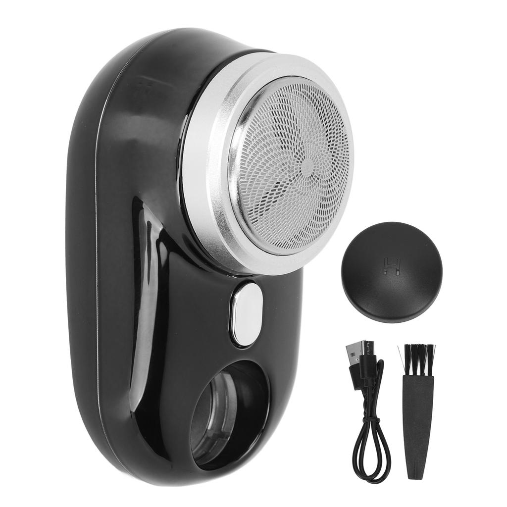 Mini Beard Clipper IPX7 USB Rechargeable Pocket Portable Beard Trimmer for Travel Gift for Father