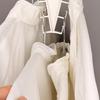 Coat Hanger 360° Rotatable V Shaped Structure Rack with 12-Hook Large Capacity Space-Saving Vertical Hook for Clothes Scarves Belts
