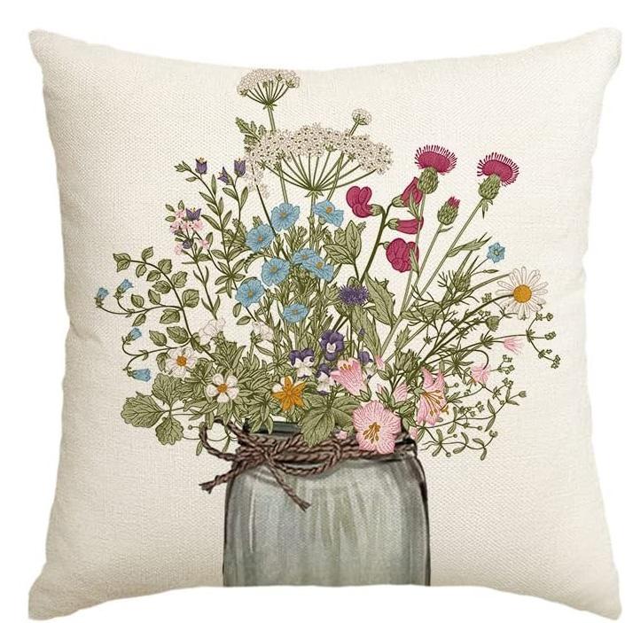 

Minimalist Design Pillowcase Linen Pillowcase Bedroom Pillow Cover Cushions Special Sofa Pillow Home Decor 45*45cm 4 Pcs 40x40cm 16x16in