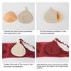 M Size Hook Bra Inserted Pad   Portable Breathable Bra Inserted Pad Cotton Cover Sleeve