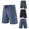Men's Quick-Dry European & American Sports Shorts - Casual Five-Point Running & Fitness Pants