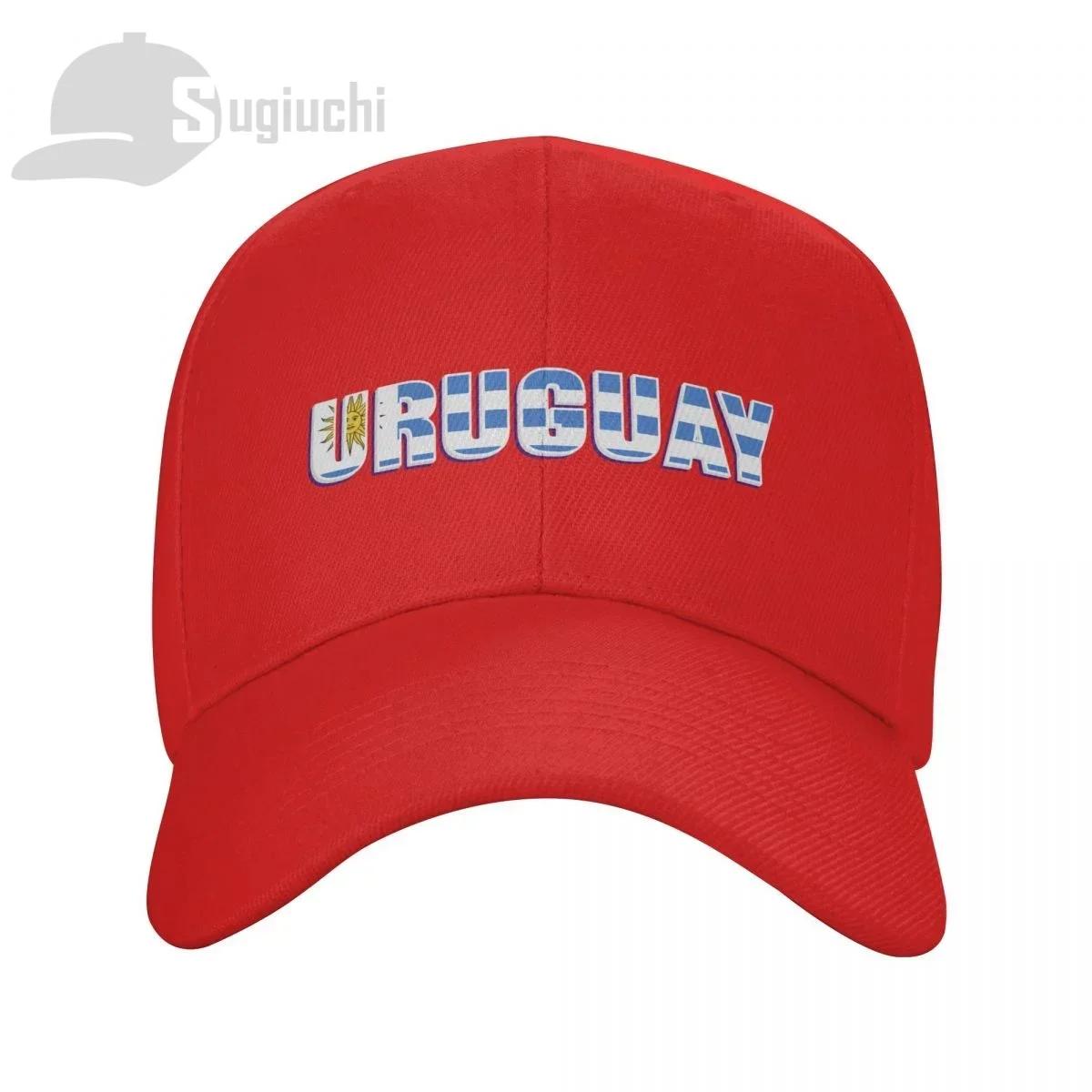 Uruguay Country Flag With Name Baseball Cap Unisex Women Summer Unisex Hip Hop Caps Golf Hat Trucker Caps One Size