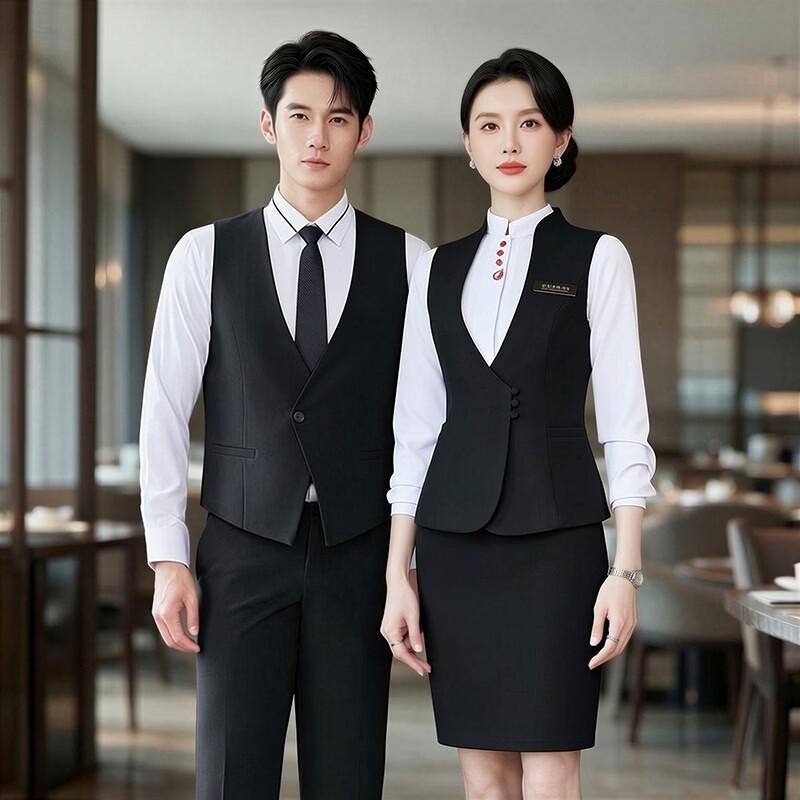 Women's Professional Waitstaff Uniform Set