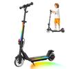 iScooter IK3MAX Kids Electric Scooter 200W Motor 4.5Ah Solid Tires Foldable & Height Adjustable 3-Speed  Electric Scooter for Kids