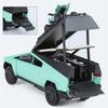 1/32 Tesla Cyber the Truck Pickup Alloy Camping RV Car Model Diecasts Metal Toy Van Motorhome Touring Car Model Sound Light Kids Gifts