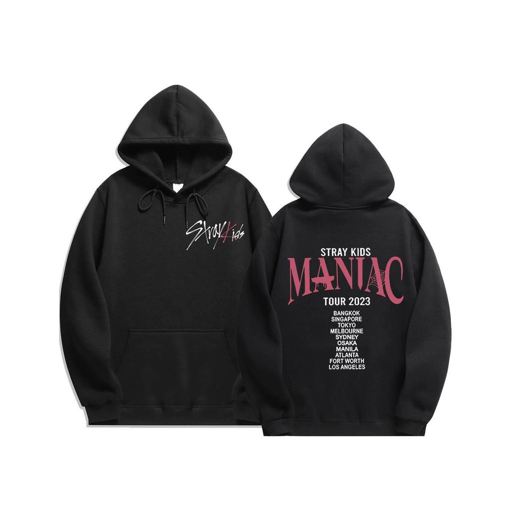 Straykids Men Hoodies Harajuku Sports Men's Sweater Printing Trend Fashion Hooded Sweater Youth Top