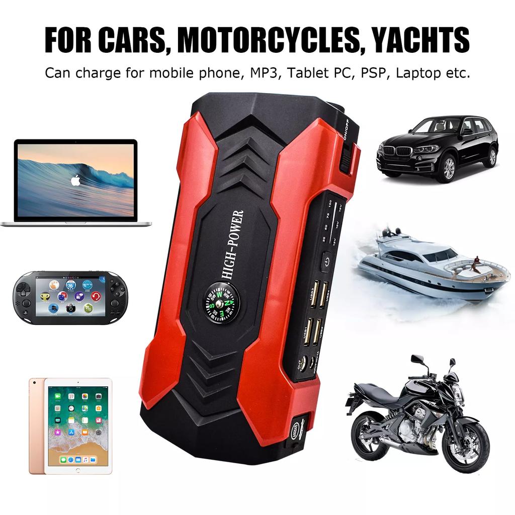 Car Jump Starter Starting Device Battery Power Bank 100000mAh Booster Jumper Box Portable Charger Jump Start Auto Repair Tools