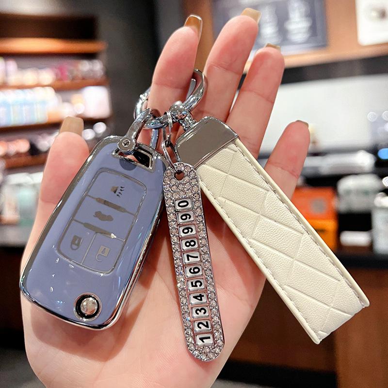 Składane etui na kluczyk z 5 przyciskami Buick LaCrosse & GL8 (2009-2014)