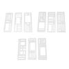 3 Pieces Journal Stencils Planner Stamps Diary Bookmark Scrapbook Lists Painting Crafts Compact Versatile for Lettering Writing