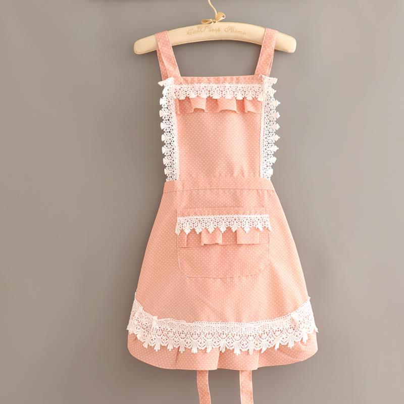 Japanese Style Oil-Proof Women's Apron for Manicure, Catering, and Cooking - Summer Work Uniform