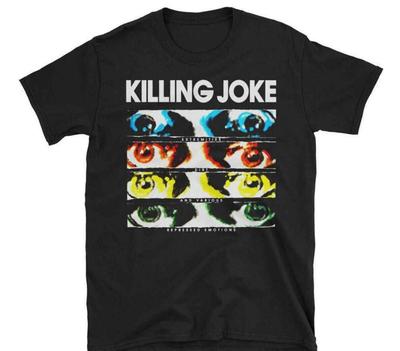 Killing Joke Short Sleeve Cotton Black All Size Unisex Shirt