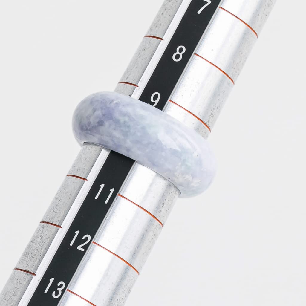 Size 10 Itoigawa Natural Jadeite Lavender Hollow Japanese National Jomon Power Stone Jadeite Workshop Special Paulownia Wood Quality Certificate